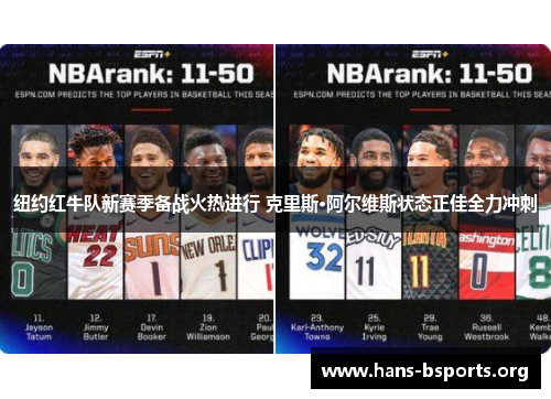 纽约红牛队新赛季备战火热进行 克里斯·阿尔维斯状态正佳全力冲刺 纽约红牛队新赛季备战火热进行 克里斯·阿尔维斯状态正佳全力冲刺